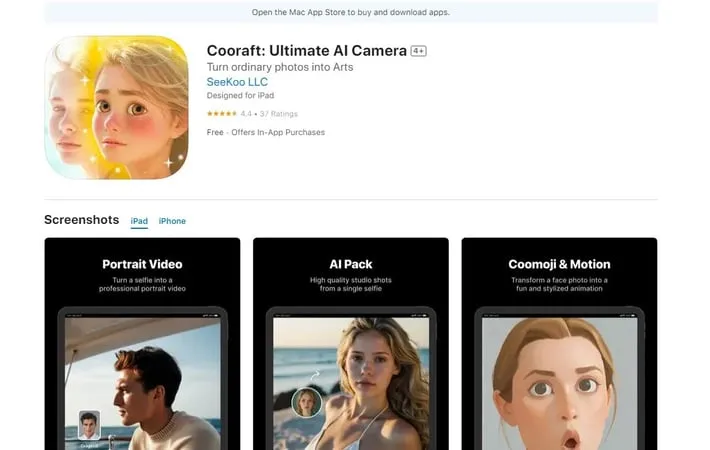 Cooraft: Ultimate AI Camera